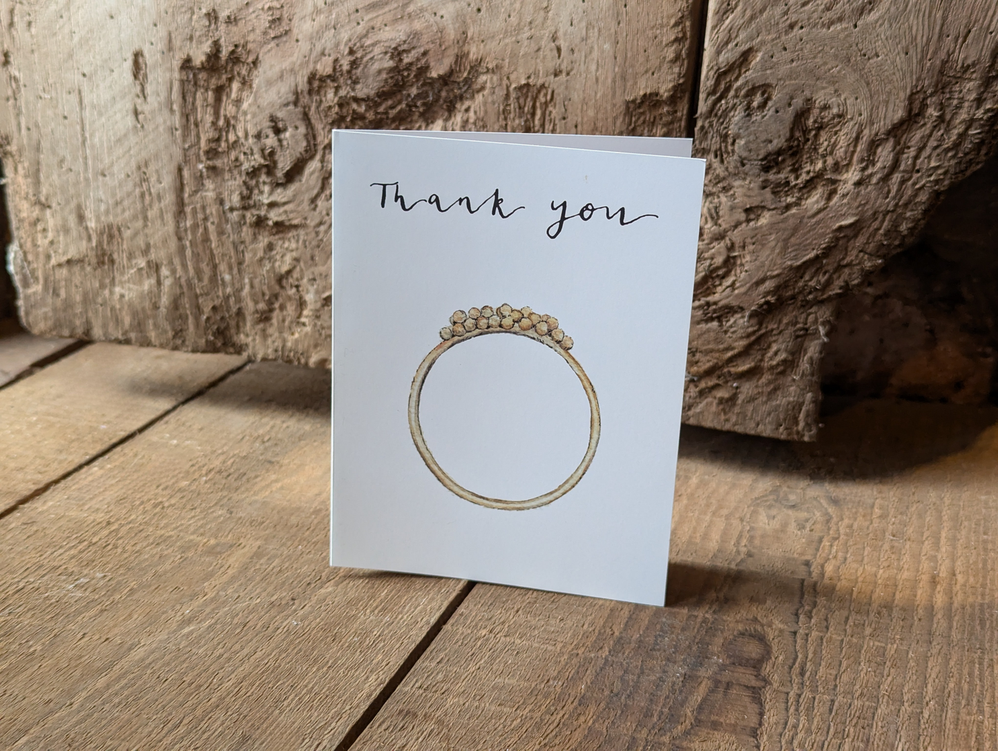 'Thank you' Card - MILLY MAUNDER