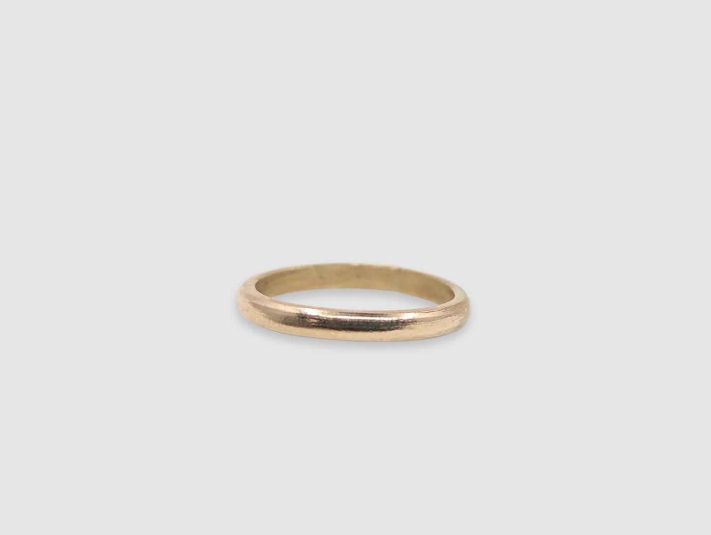 2.3 Smooth Light Wedding Band | 9k yellow gold - MILLY MAUNDER