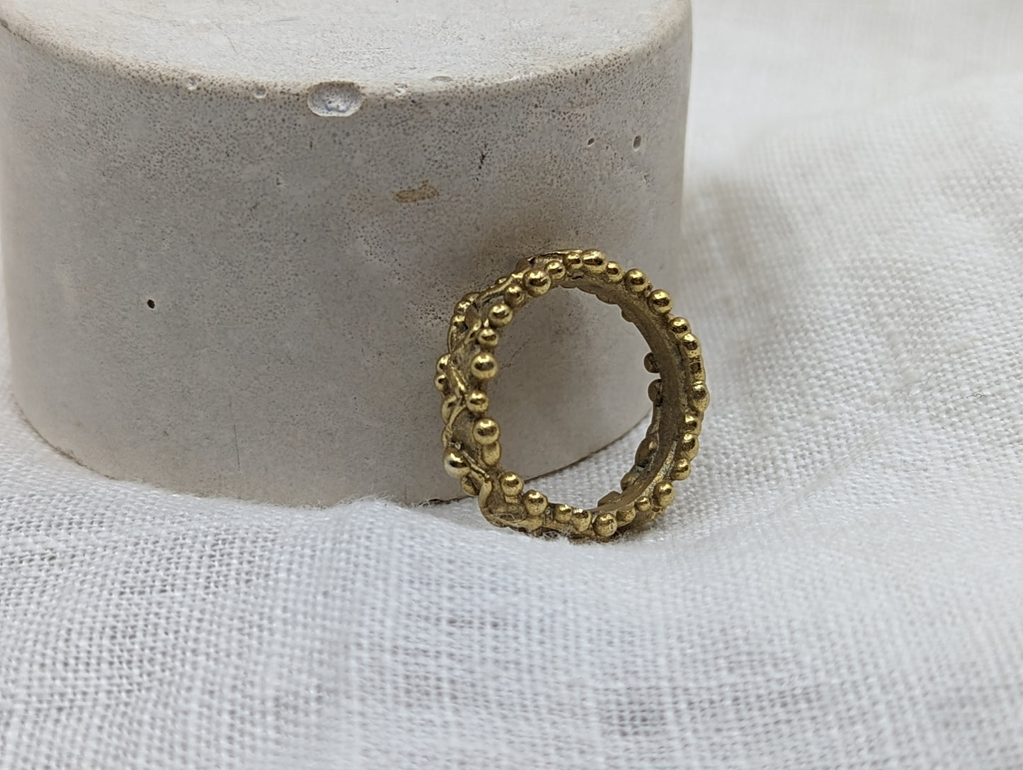 Zig Zag ring | Gold Plated