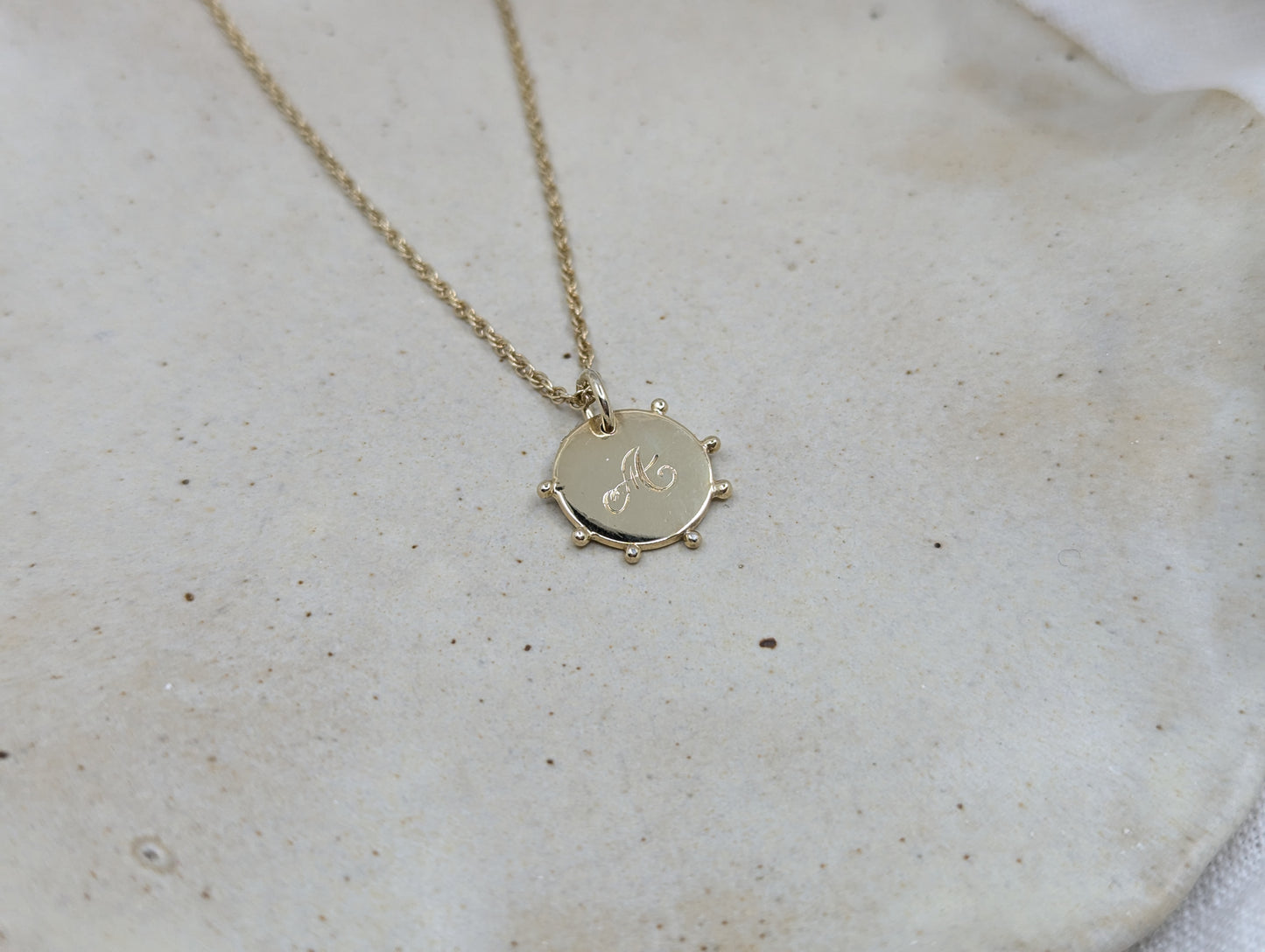 'Granny' Disc Pendant - MILLY MAUNDER