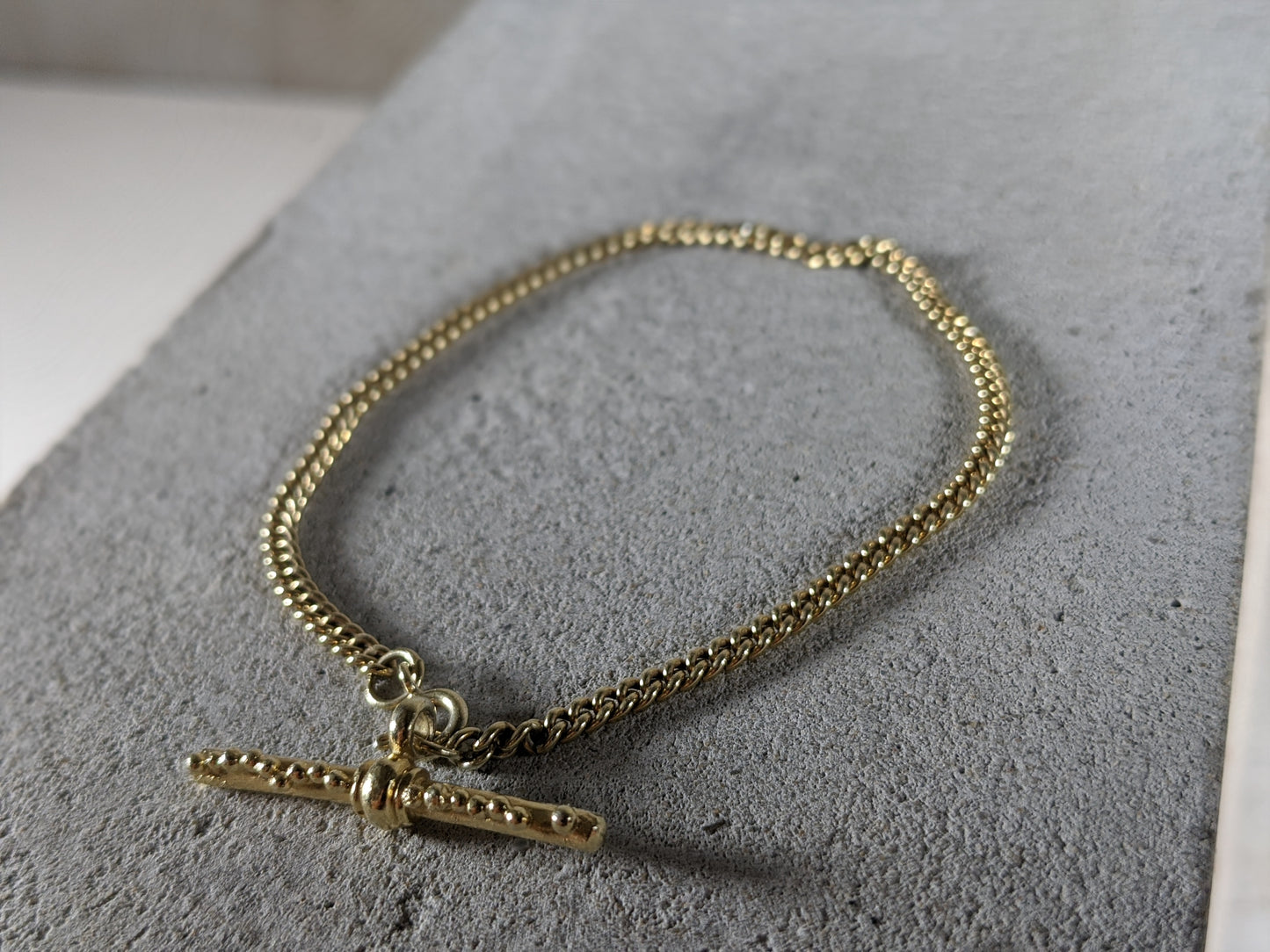 T Bar bracelet | Gold Plated - Milly Maunder Designs