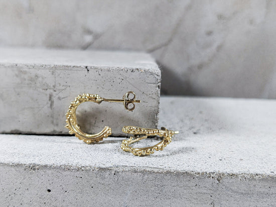 Double Halo Hoops | 18k Gold Plated - Milly Maunder Designs