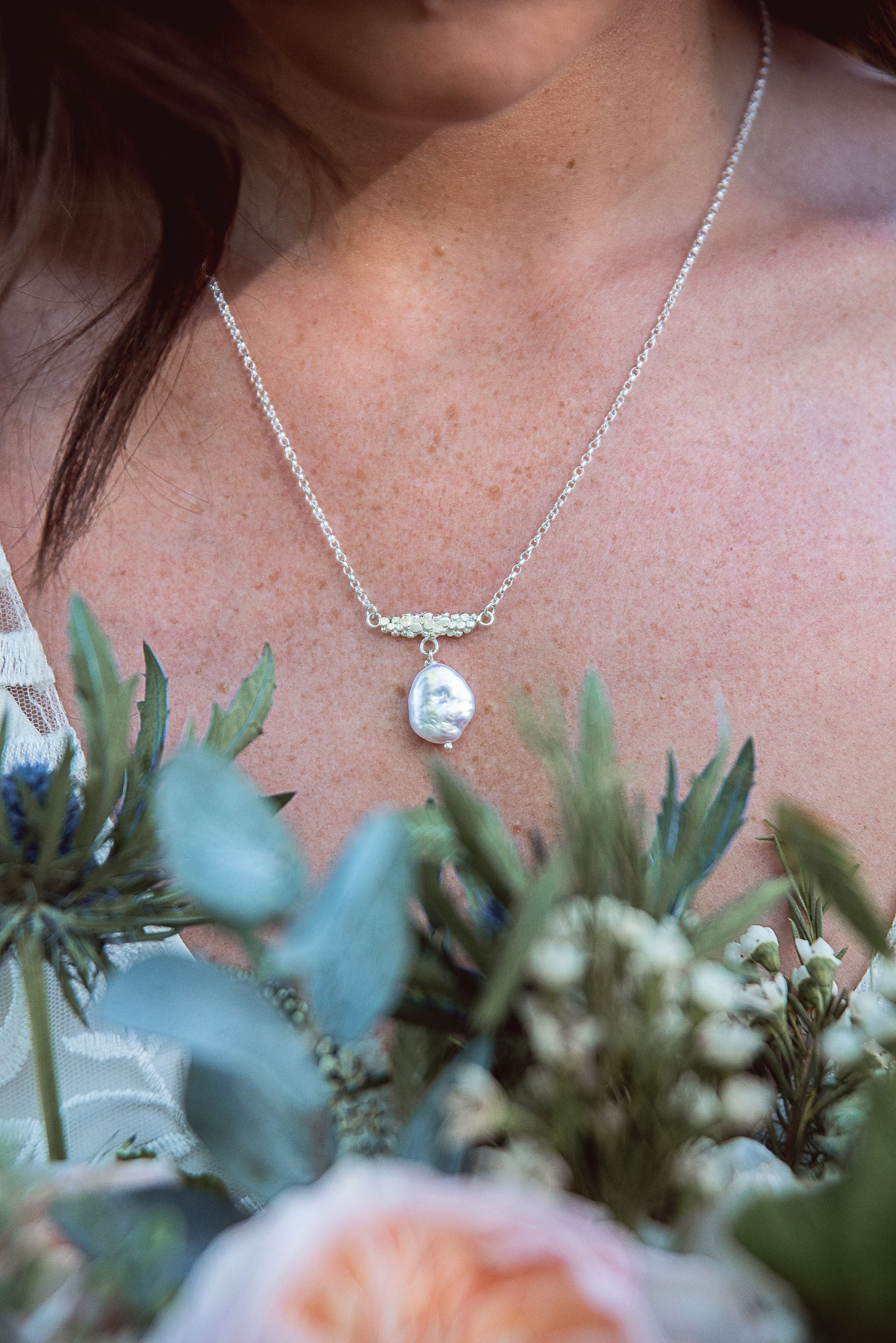 Baroque Pearl Pendant - Gold Plated - Milly Maunder Designs