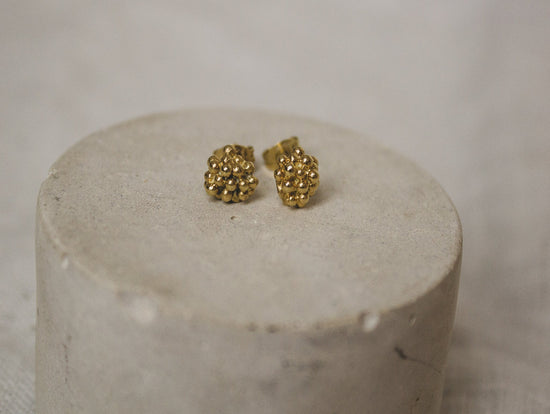 Sea Urchin Studs | 18k Gold Plated - MILLY MAUNDER