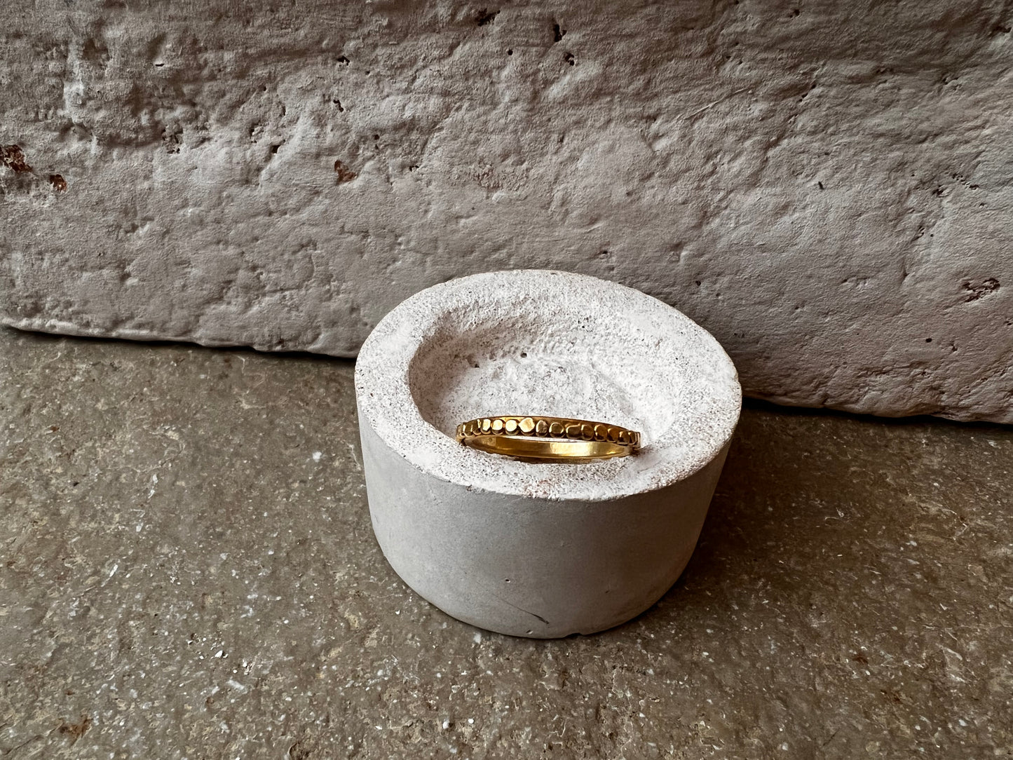 Eternity Pebble Ring | Gold Plated - Milly Maunder Designs