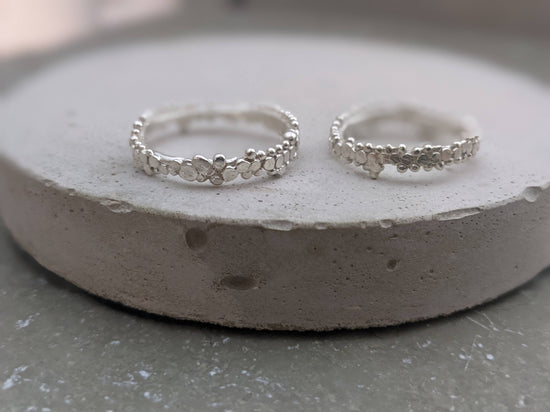 Eternity Cluster ring | Sterling silver - Milly Maunder Designs