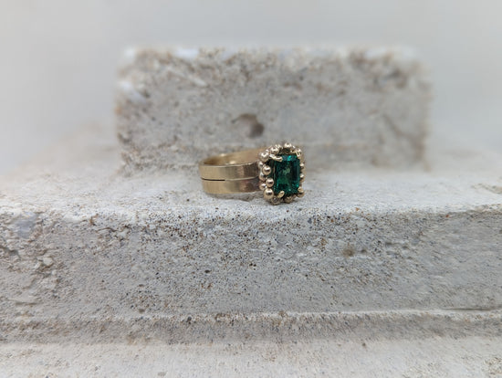 One-of-a-kind Emerald ring