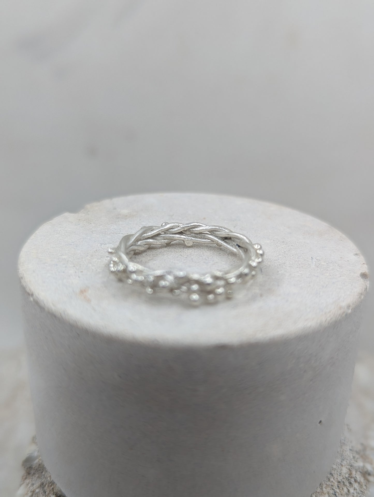 Plaited Ring | Sterling Silver