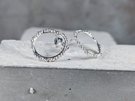 Halo Studs | Sterling Silver - Milly Maunder Designs