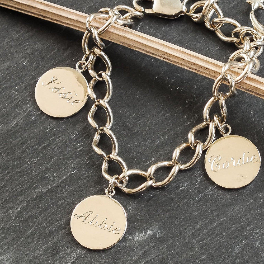 Granny Discs on a Heirloom bracelet