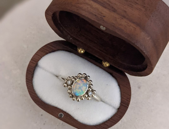 Bespoke Opal Reimagined Heirloom ring