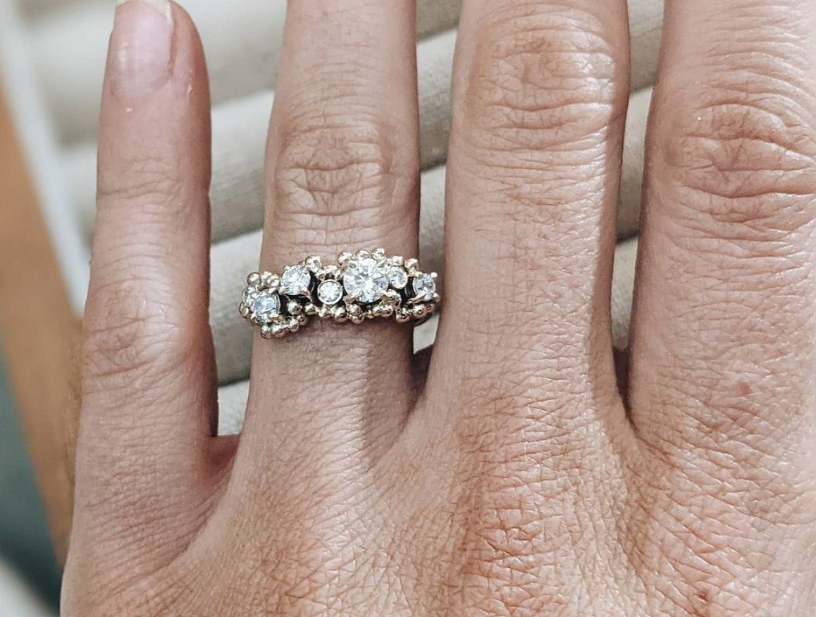 Resetting and Combining diamond Heirloom Rings
