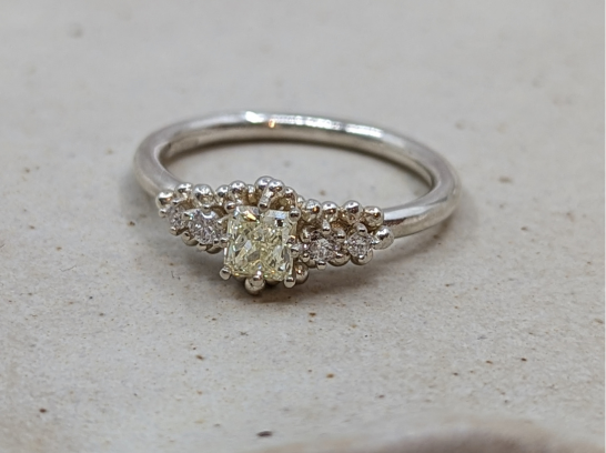 BESPOKE | Yellow Diamond Engagement ring