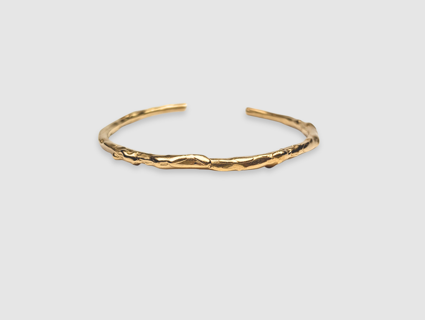 Thin wax bangle | Gold Plated - MILLY MAUNDER