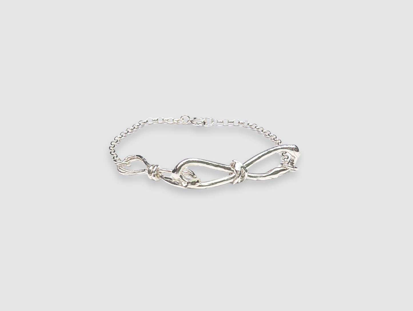 Bow Bracelet | Sterling Silver - MILLY MAUNDER