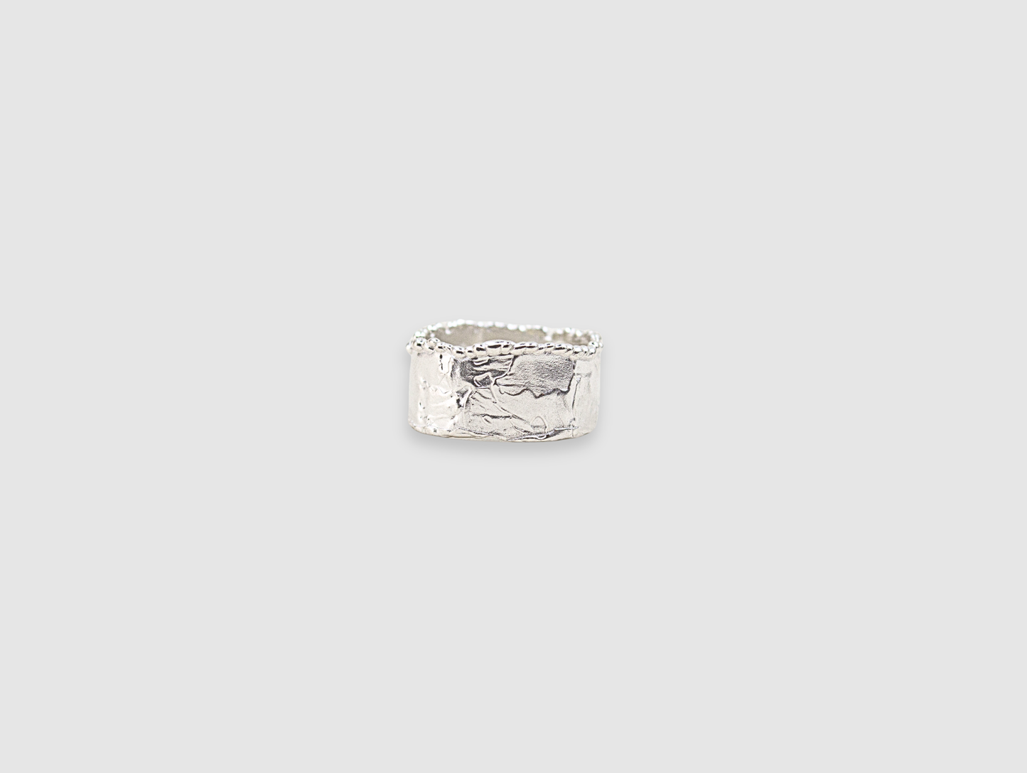 Mira Cigar Ring | Sterling Silver - MILLY MAUNDER