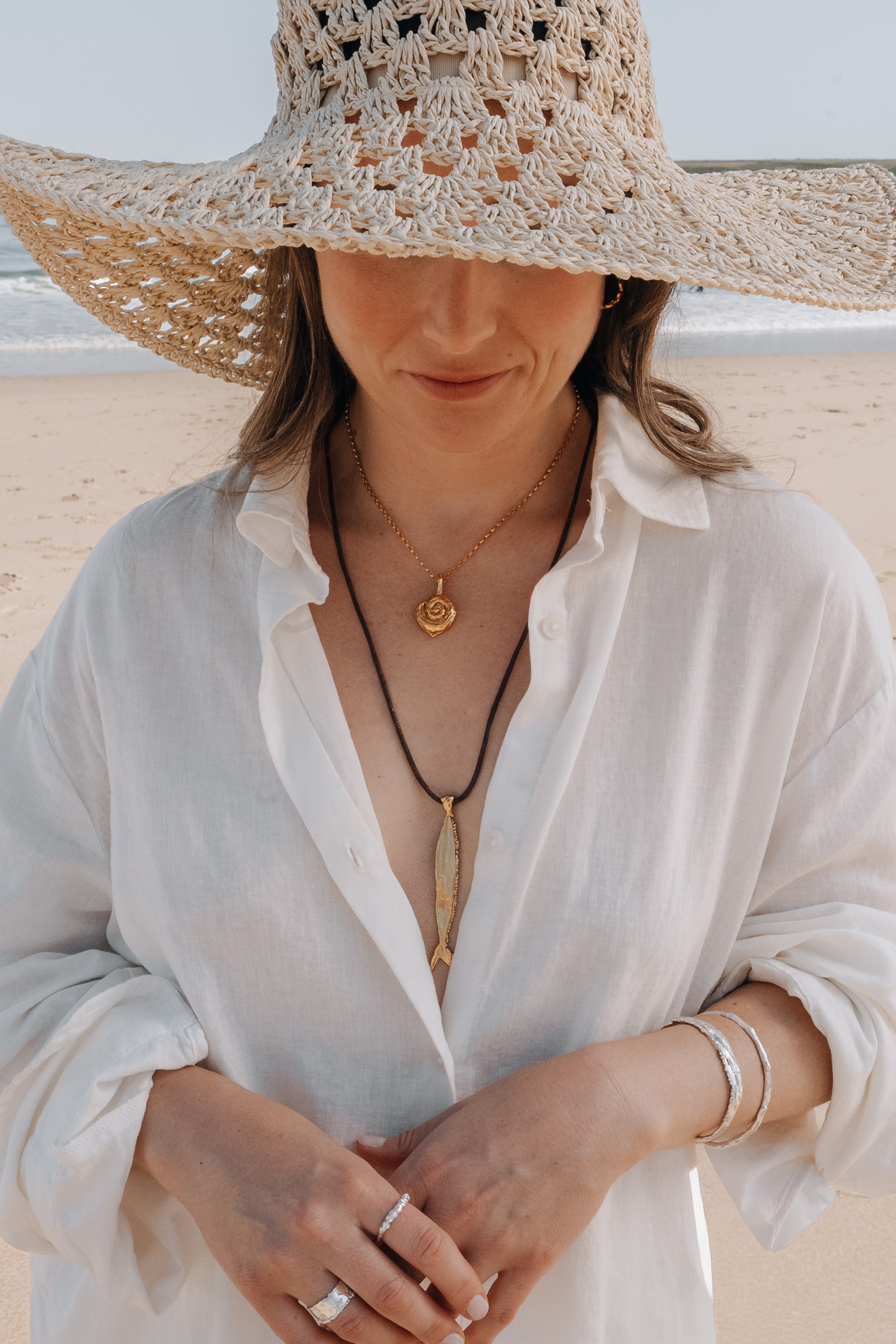 Shell Pendant Gold Plated