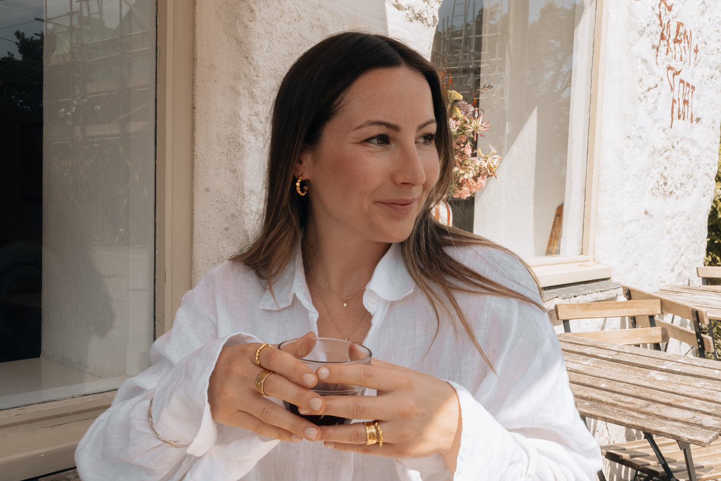 Cova Hoops | Gold plated - MILLY MAUNDER