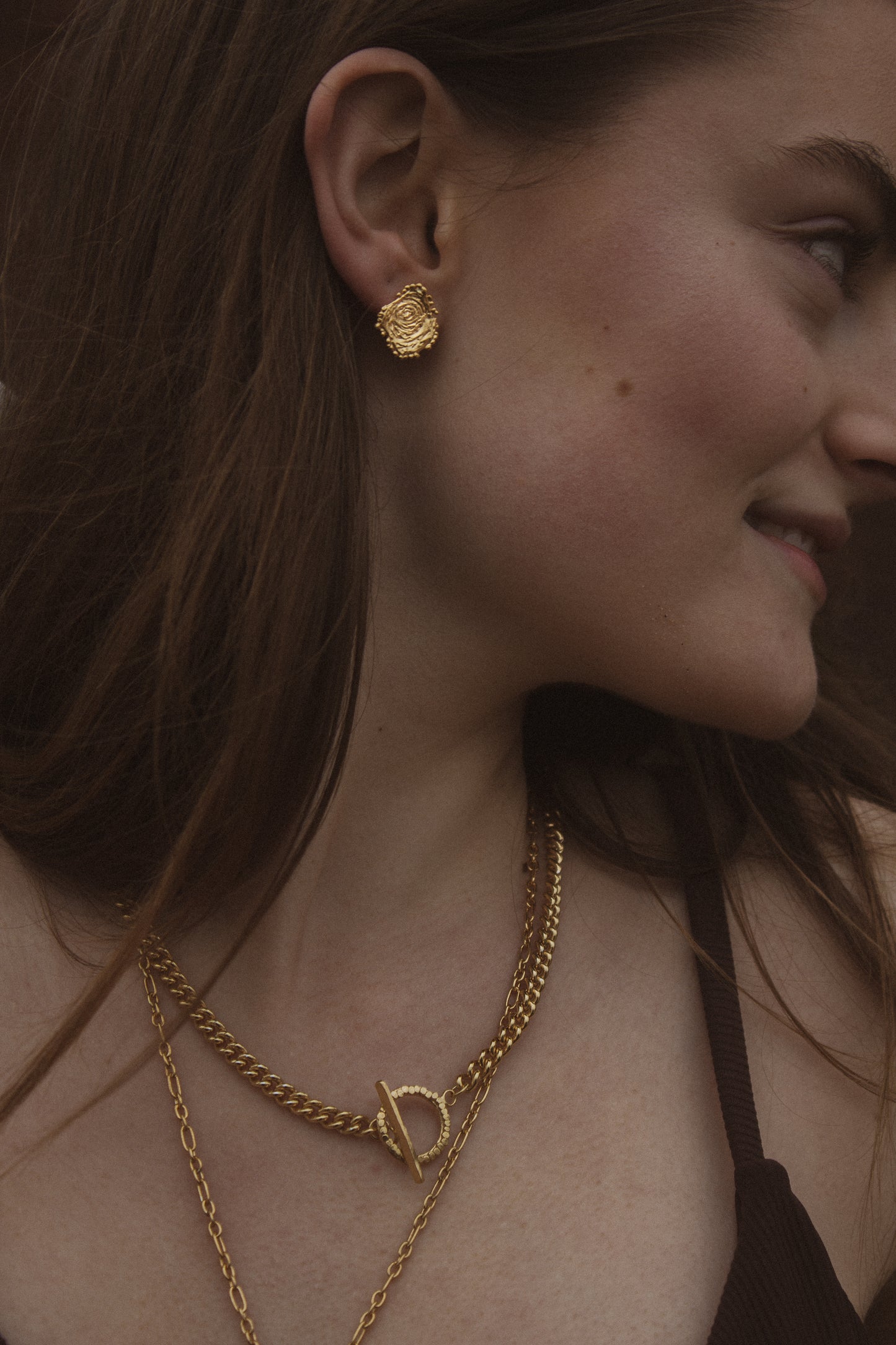 Oyster studs | Sterling Silver - MILLY MAUNDER