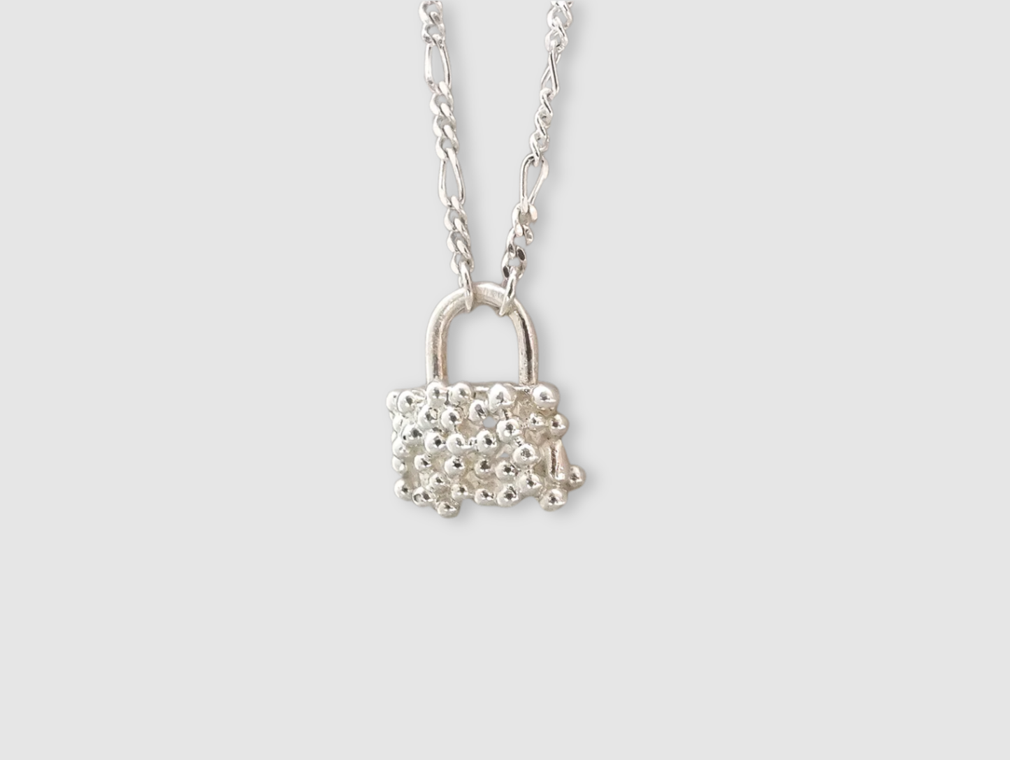 The Padlock | Sterling Silver - MILLY MAUNDER