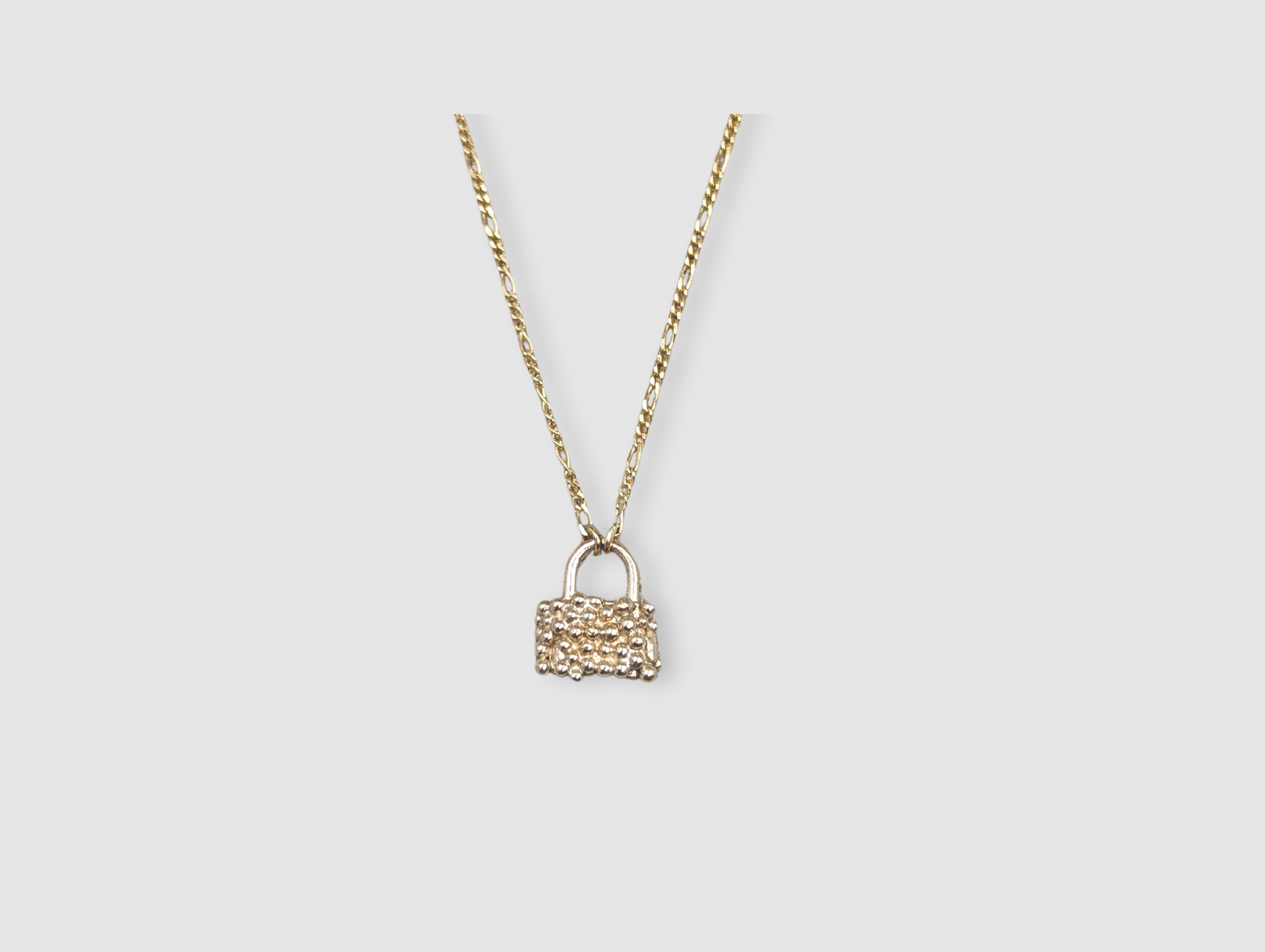 The Padlock 9k Yellow Gold