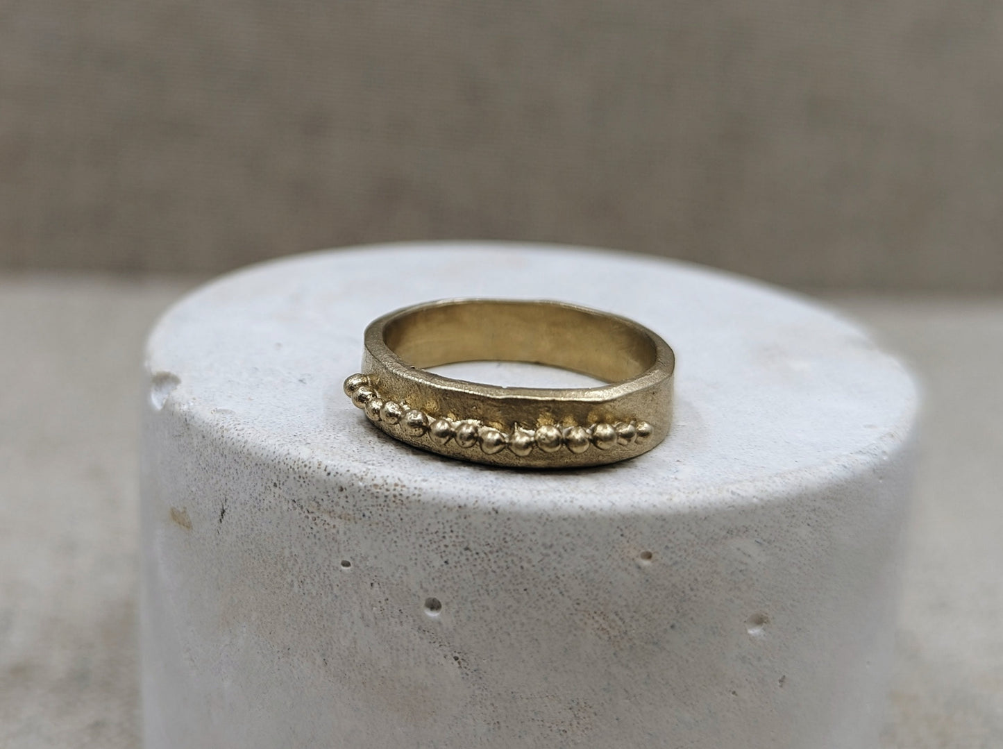 'Strata' ring | Gold Plated