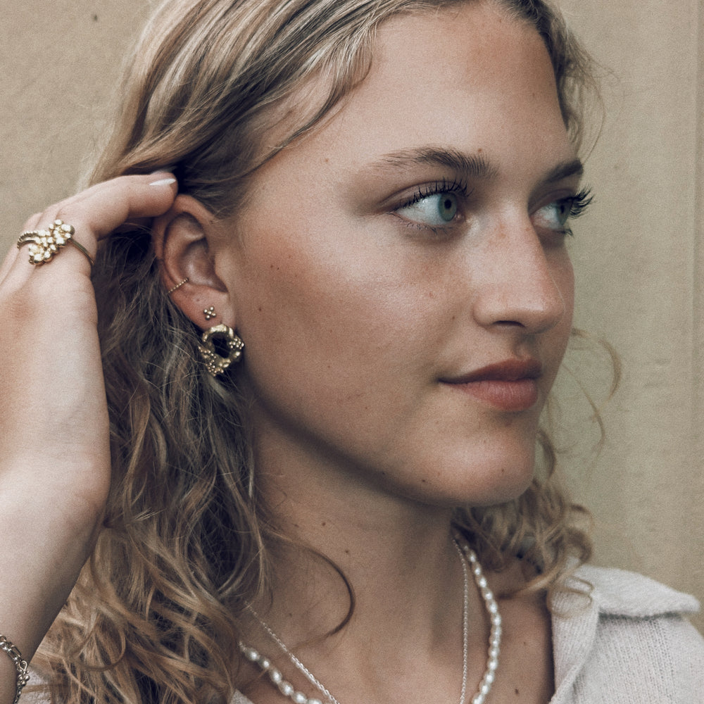 Flower Studs | Gold Plated - MILLY MAUNDER