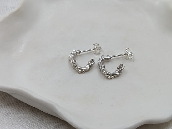 Load image into Gallery viewer, Twisted Hoops | Sterling Silver
