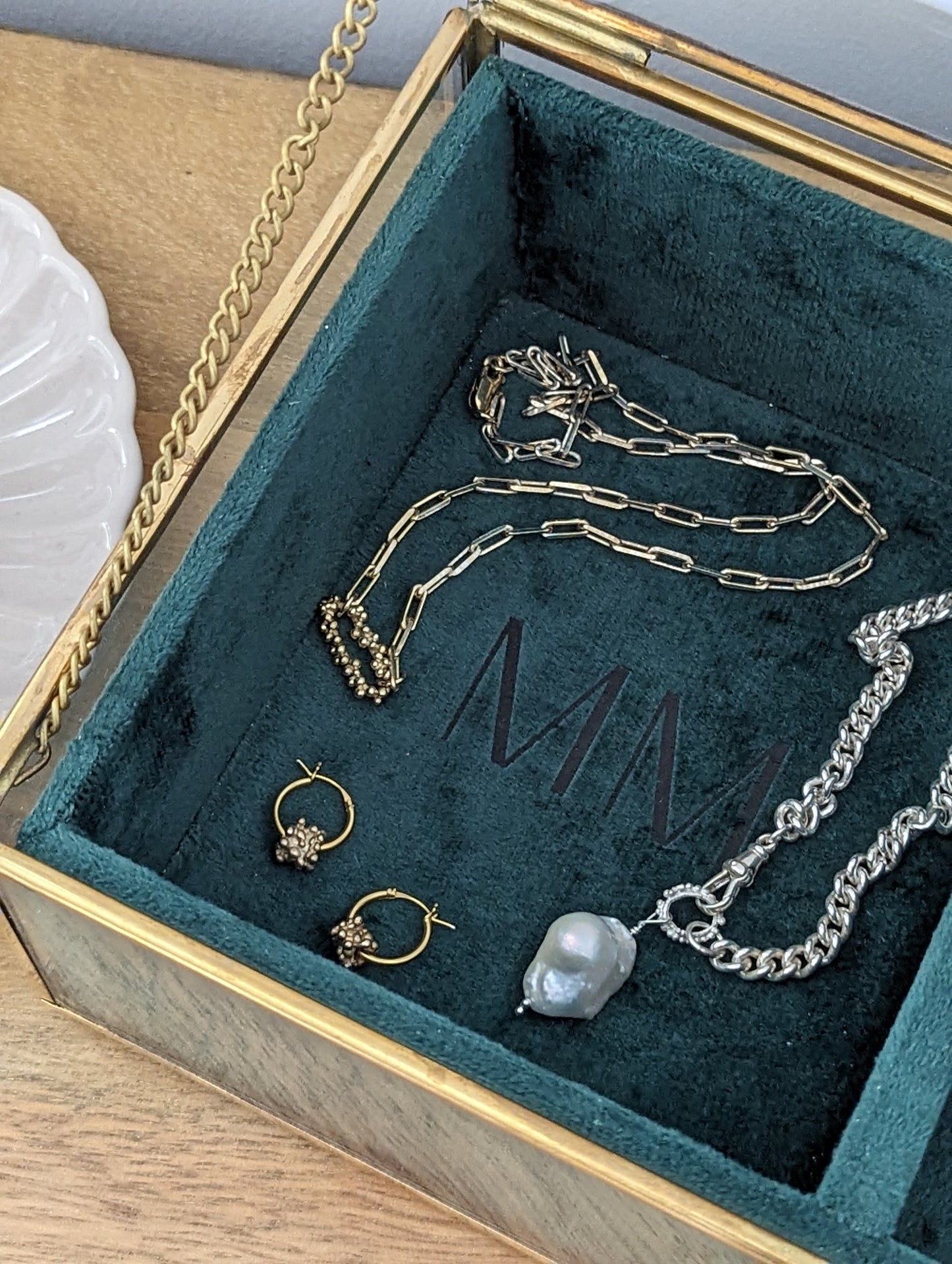 Glass Jewellery Box