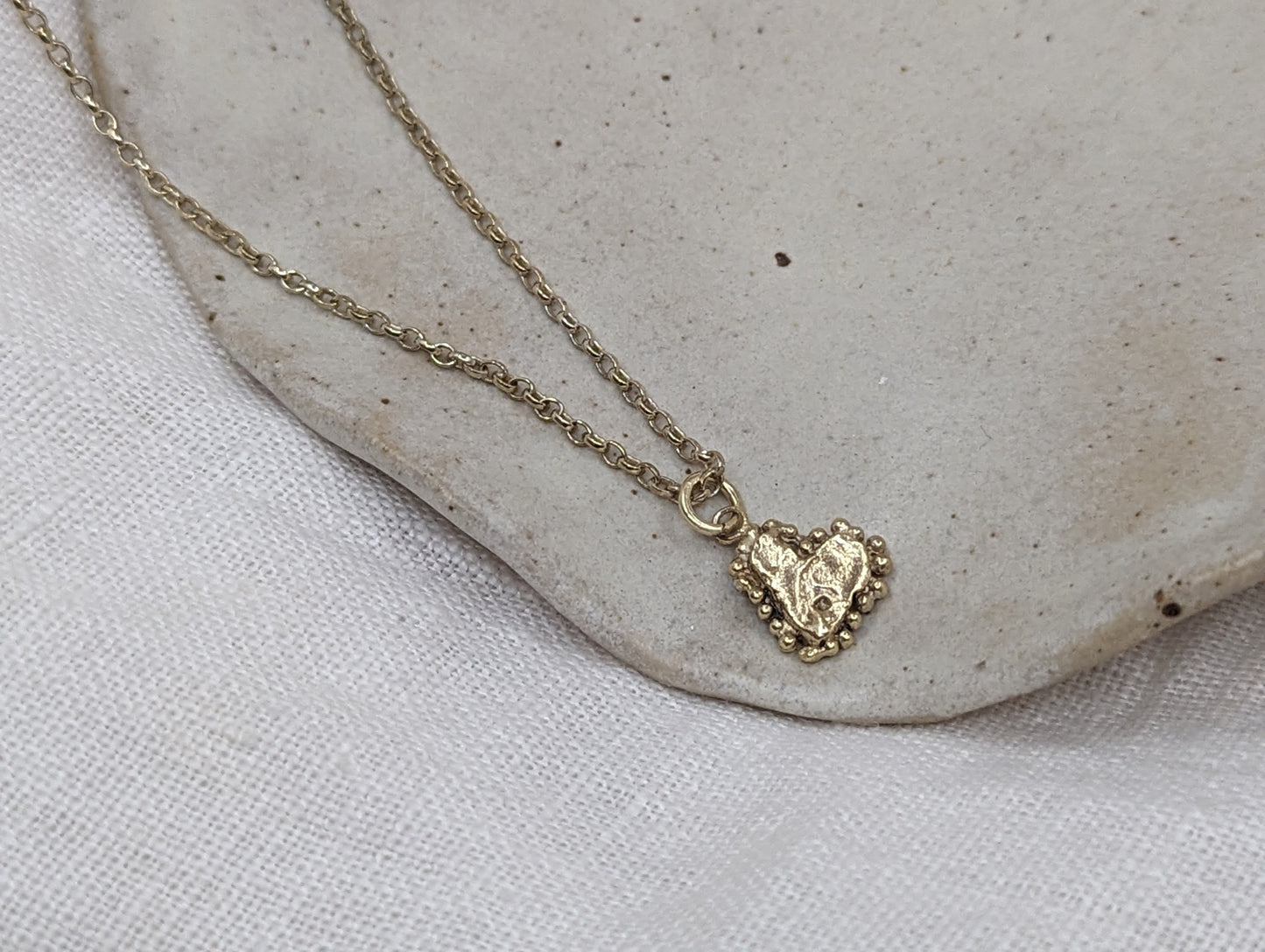 Load image into Gallery viewer, Molten Heart Pendant | 18k Gold Plated
