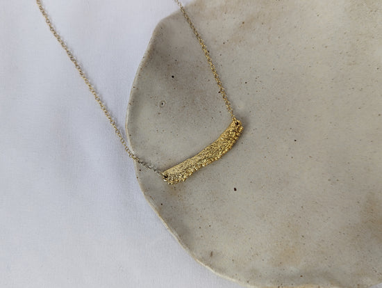Sandbar Pendant | Gold Plated