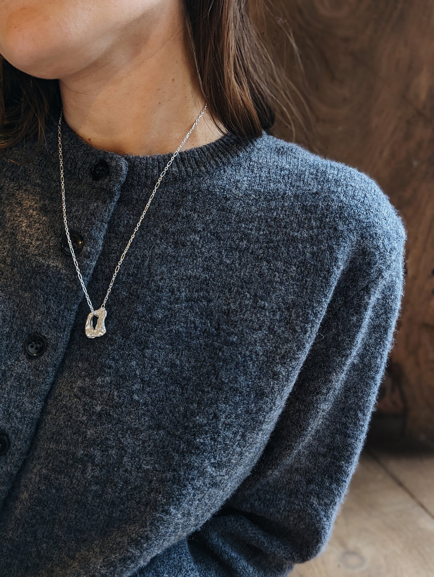 The Cove Pendant | Sterling Silver