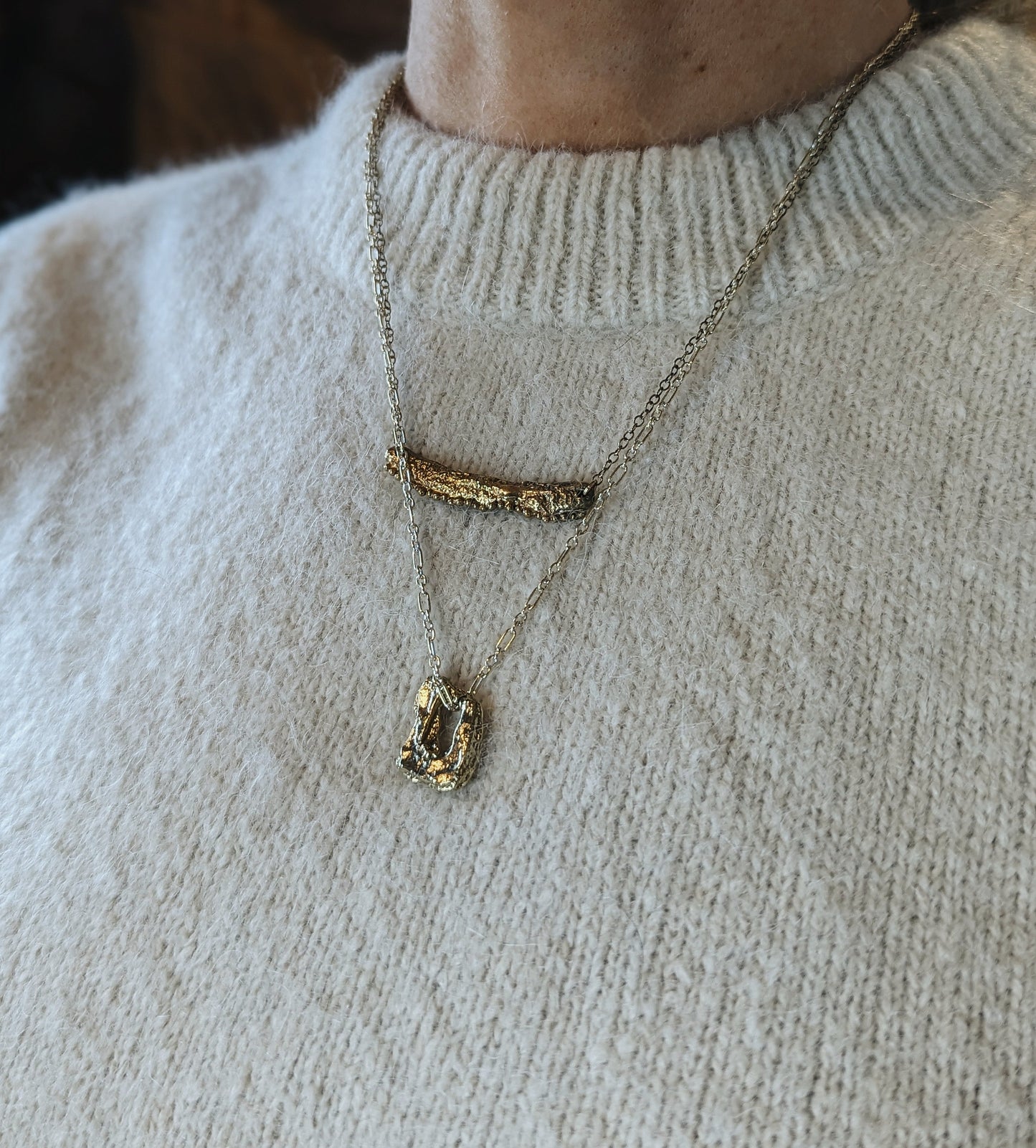 The Cove Pendant | 18k Gold Plated
