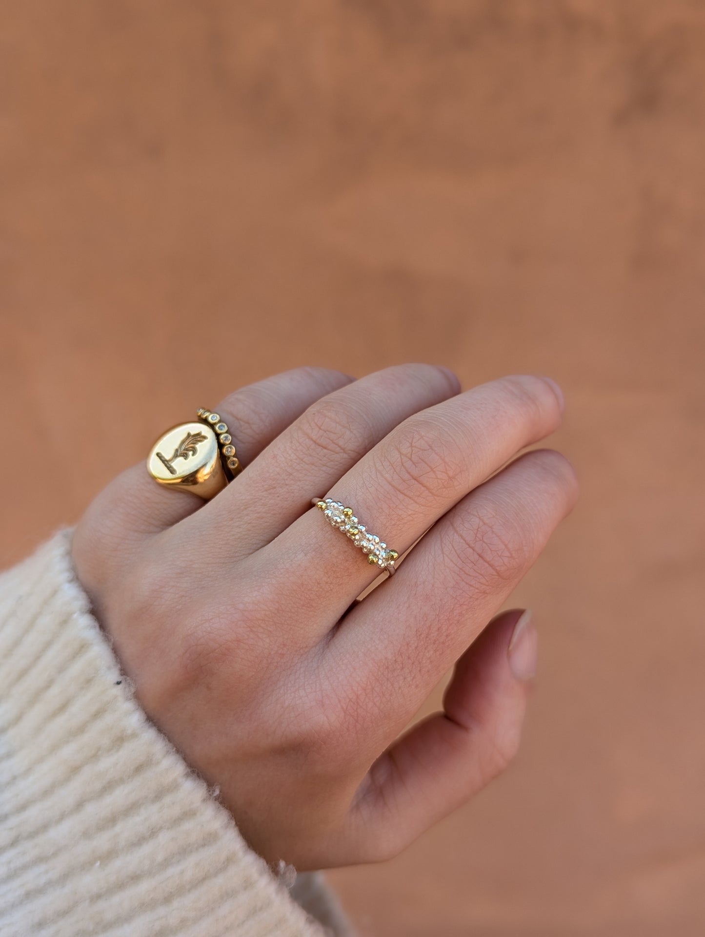 Bubble Ring | Mixed Metal - MILLY MAUNDER