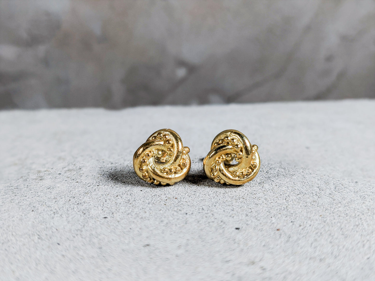 The Nodo Knot Earrings | Gold Plated - Milly Maunder Designs