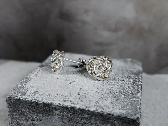 The Nodo Knot Earrings | Sterling Silver - Milly Maunder Designs