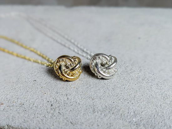 Nodo Knot Pendant | Sterling Silver - Milly Maunder Designs