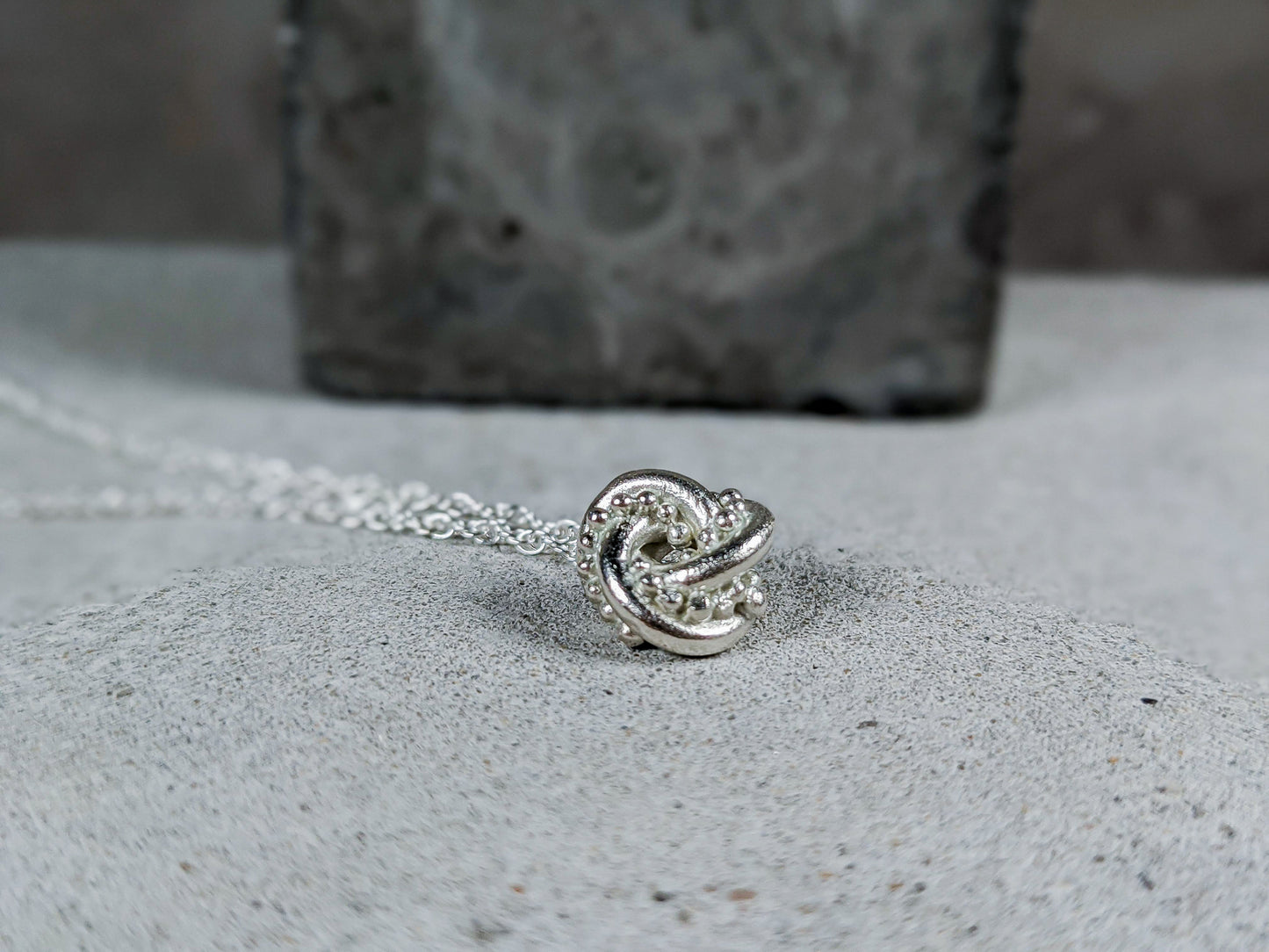 Load image into Gallery viewer, Nodo Knot Pendant | Sterling Silver - Milly Maunder Designs
