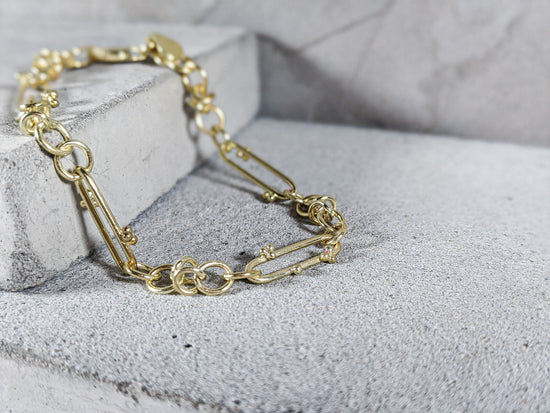 Load image into Gallery viewer, PRE ORDER Chain Bracelet | 18k Gold Plated - Milly Maunder Designs
