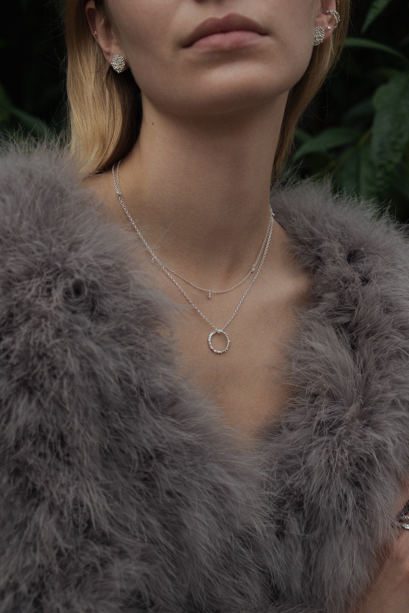 Mini trio bubble pendant | 18ct Gold Plated - Milly Maunder Designs