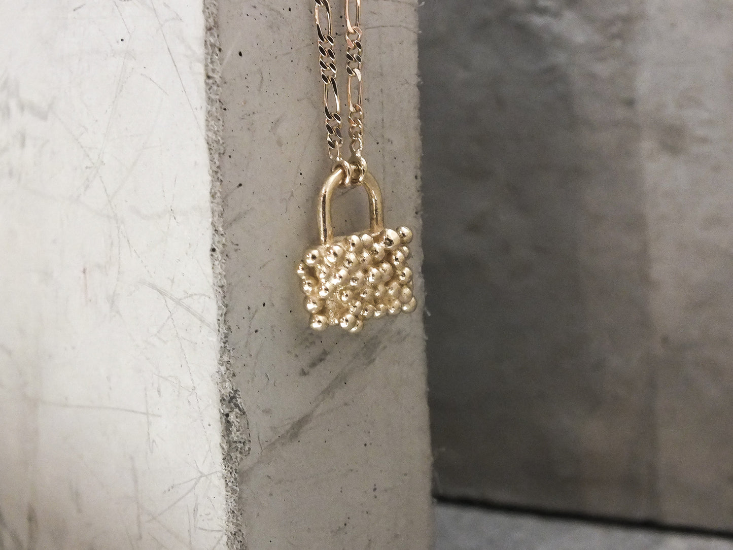 The Padlock | 9k Yellow Gold - Milly Maunder Designs