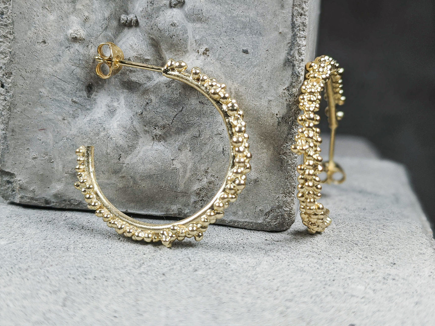 Budo Hoops | Gold - Milly Maunder Designs