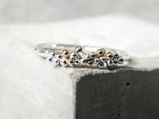 Bubble ring | Mixed metals - Milly Maunder Designs
