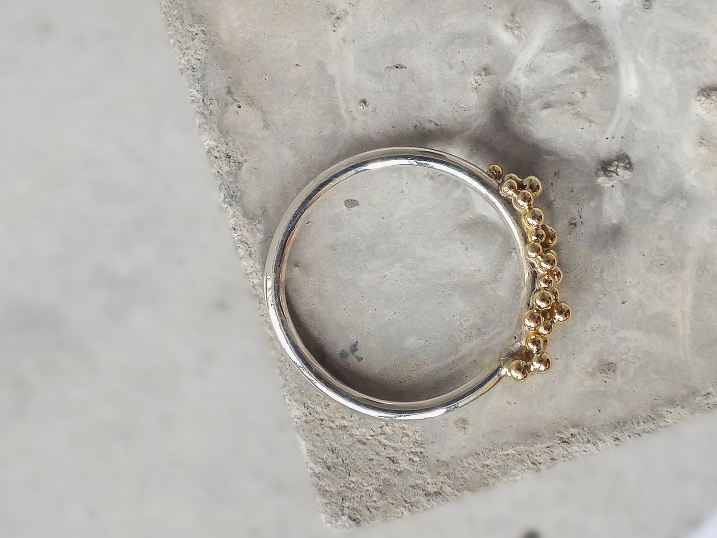 Load image into Gallery viewer, Bubble ring | 18K Gold and Silver - Milly Maunder Designs
