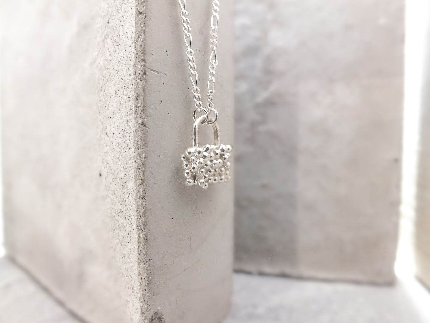 The Padlock | Sterling Silver - Milly Maunder Designs