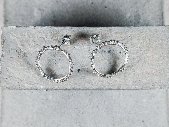 Halo Studs | Sterling Silver - Milly Maunder Designs