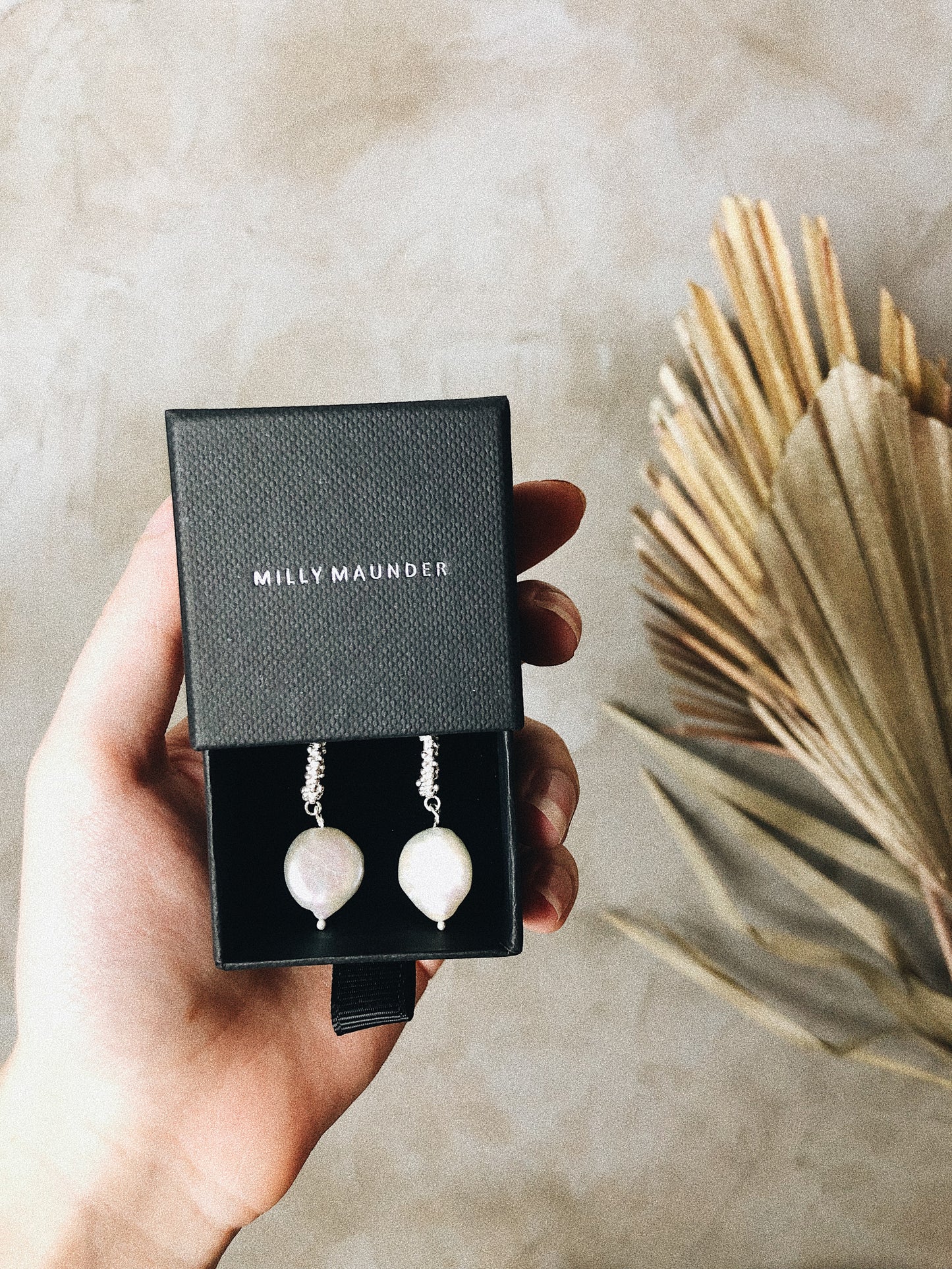 PRE ORDER Mini Budo pearl drops | Sterling Silver - Milly Maunder Designs