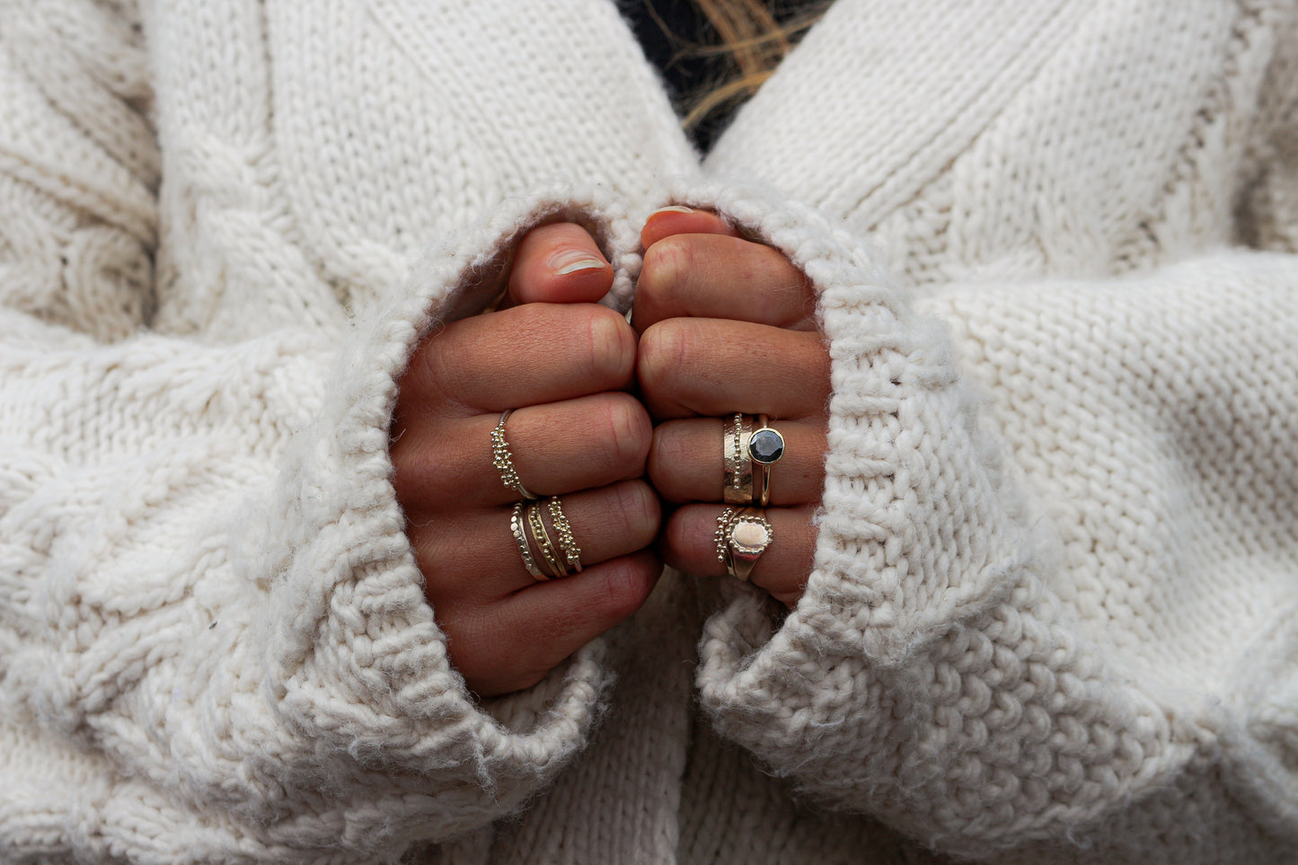 The Pebble ring | Sterling Silver - Milly Maunder Designs