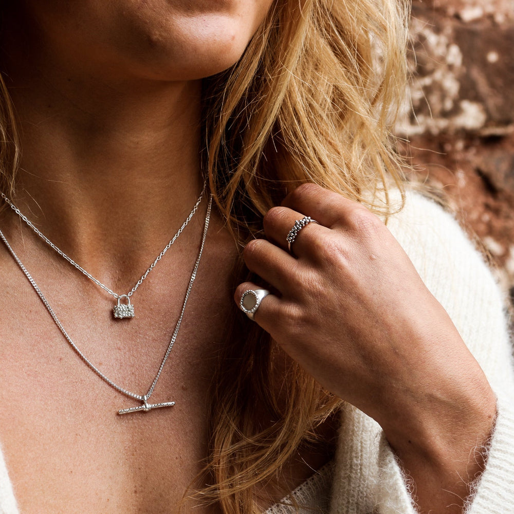 The Padlock | Sterling Silver - Milly Maunder Designs