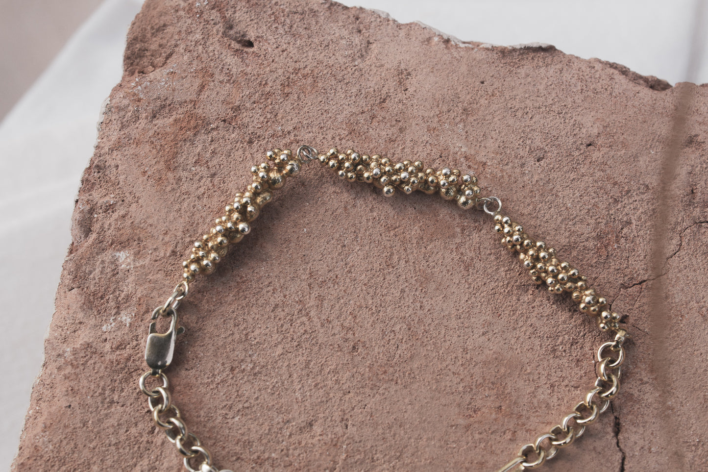 Sterling .925 & Fine Silver .999 BARNACLE/ Amazonite Stone CUFF Bracelet  Adjustable OOAK Boho Bohemian Rare - Etsy
